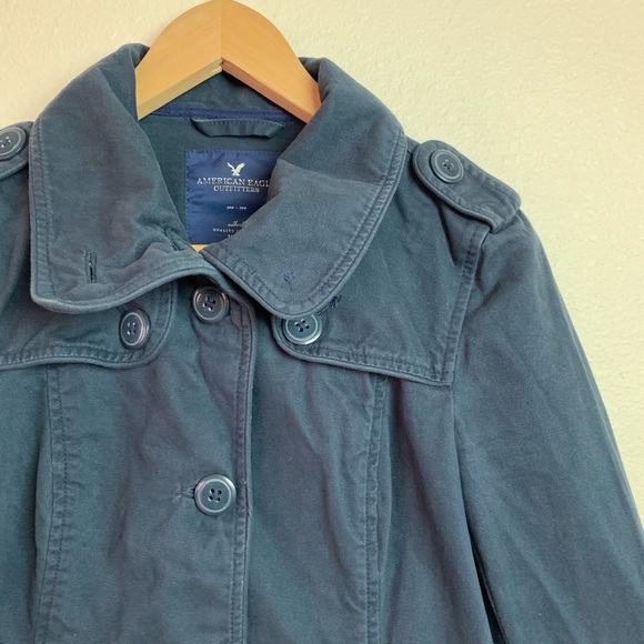 American Eagle Outfitters Dress Coat Jacket M K - Picture 8 of 8